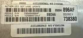 P05094896af Dodge 2006 Durango Hemi Ecm Ecu Engine Control Module Computer From #2