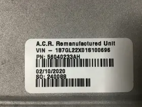 P56040233ah Dodge 2002 Dakota 3.9 Ecu Engine Computer Part # / #3