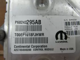 P68243295ab Dodge 2018 Grand Caravan 3.6 Engine Computer Control Module Ecm Oem #3
