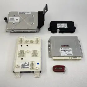P68394158ac Dodge 2019 Charger Hellcat 6.2l Ecu Bcm Rf Hub Active Damping Module Key Set Oem
