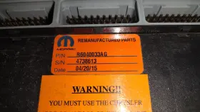 R6040033ag Dodge 1999 Ram 1500 Van 3.9l Ecm/ecu Computer Module #2