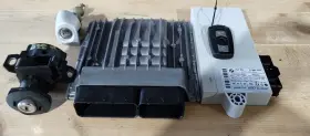 12147577968 Factory Oem Bmw Ecu Dme N52 Engine Computer Cas2 Key Door Trunk Lock Ignition E90 330i 06