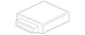 1u7z-12a650-ffb Ford Genuine Engine Control Module Ecm
