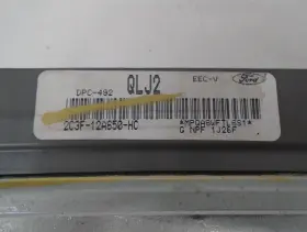 2c3f-12a650-hc Ford 2002 F250 F350 7.3l Diesel Engine Computer Pcm Ecm Ecu #2