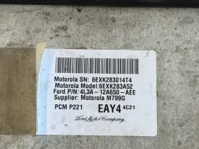 4l3a-12a650-aee Ford 2004 F-150 5.4l Ecu Ecm Engine Control Module Computer #2
