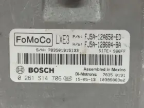 Fj5a-12b684-ba Ford 590-08204 2014 Escape Engine Computer Ecu Pcm Ecm Pcu Oem Phlhl #3