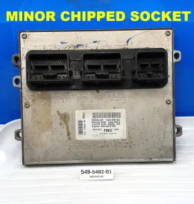 6l3a-12a650-apc Ford Minor Broken Socket 2006 F150 Ecm Pcm Ecu 6l3a12a650apc Oem 549s4b2b1