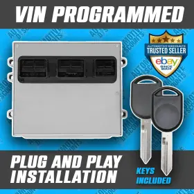 6u7a-12a650-dab Ford 6l3a-12a650-apd 2006 F150 5.4l Ecu Ecm Pcm P/n