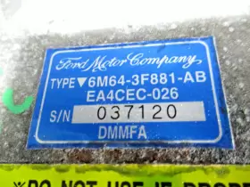 6m64-3f8810-ab Ford 2005-2007 Escape / Mercury Mariner Hybrid Power Steering Control Module Oem #2