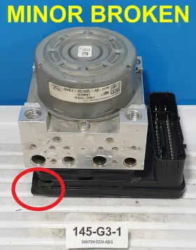 Gv612c405ae Ford 8l342c346ab Minor Broken-ford Abs Antilock Brake Pump Control Oem 145g31