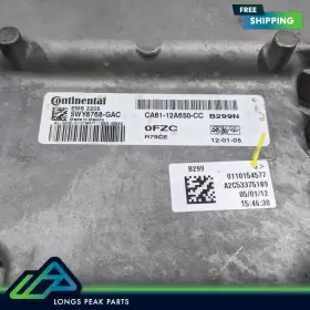 Ca61-12a650-cc Ford 2012 2013 Fiesta 1.6l Ecu Pcm Ecm Engine Control Module #2