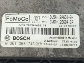 Dj5a-12a650-bh Ford 2013 Escape Engine Computer Ecu Pcm Ecm Pcu Oem Hgyt1 #3