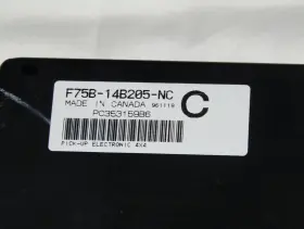 F75b-14b205-nc Ford F75b12a650nc 1997-1998 F150 Interior Multifunction Control Gem Module #2