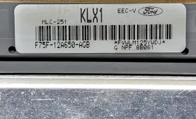 F75f-12a650-agb Ford 97-98 F-series 5.4l Ngv Engine Control Unit Ecu Ecm Pcm
