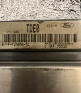 F7tf-12a650-ta Ford Dpc -202 1997 F250 7.3l Power Stroke Ecm Pcm Tde0