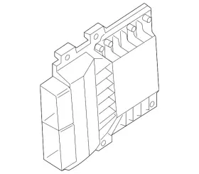 Fl3z-12a650-canp Ford Genuine Engine Control Module Ecm