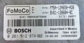 Fm5a-12a650-adb Ford 13-17 Focus 2l Brain Engine Control Module Ecu Ecm Pcu Oem #3