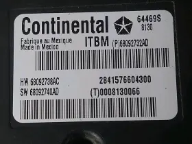 P68092732ad Ford Dodge Ram Integrated Trailer Brake Controller Module Itbm P/n
