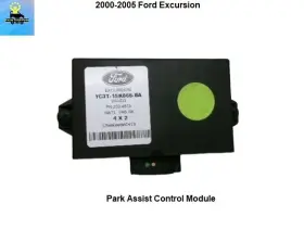 Yc3t15k866ba Ford 2000 To 2005 Excursion Parking Aid Rear Control Module Oem