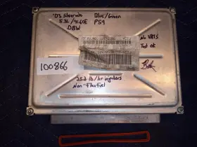 Ft03-ft07 General Motors 12602802 Vats Deleted Pcm -tested - Green/blue P59 Chevy Gmc 6.0 4.8 5.3 #2