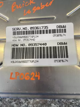 09357440 Gm 09361735 99 00 Grand Prix Lesabre Engine Computer Ecm Pcm Dbww #2