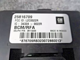 25816709 Gm 28113230 06-08 Chevrolet Colorado Gmc Canyon Hummer H3 Body Control Module Bcm #2