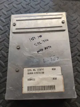 1228747 Gm Ac Delco 1989 1990 Gmc Chevy C/k 5.7l Auto Ecm Engine Control Computer Ecu Akwa