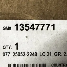 13547771 Gm Genuine Parts Body Control Module