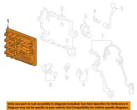 12703872 Gm Oem 18-24 Ats Electrical Ignition System-ecm