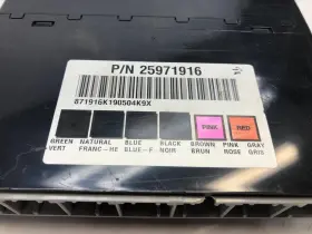 25971916 Gm Trucks 2007 - 2011 Chevy Silverado 1500 Body Control Module Must Match Oem Id #3
