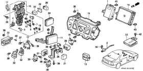 37820-p0j-l00 Honda Genuine Control Module Engine