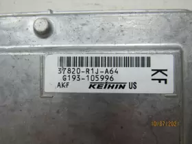 37820-r1j-a64 Honda 14 15 Civic 1.8l Engine Control Module Computer Ecm Ecu 37820r1ja64 Oem #2