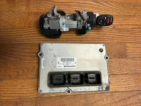 37820-rn0-a77 Honda 2011 Pilot 3.5l Oem Engine Computer Module Ecm Ignition Lock Switch With Key