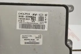 39100-3cdn0 Hyundai 2013 2016 Santa Fe Engine Control Module Unit Ecm B66 035 #3