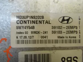 39102-2emp3 Hyundai 2013 Elantra 1.8l Engine Computer Control Module Ecm Ecu 39102 2emp3 Oem #3
