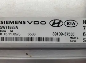 39109-37555 Hyundai 2006 Santa Fe 2.7l Engine Computer Ecu Control Module Unit #2