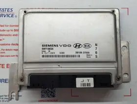 39109-37555 Hyundai 2006 Santa Fe 2.7l Engine Computer Ecu Control Module Unit