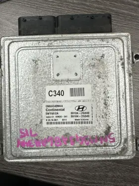 39134-2g340 Hyundai 2010 Santa Fe Electronic Control Module Ecm 2.4l At 9134-2g340