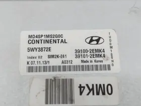39103-2eml4 Hyundai 590-62153 2014-2014 Elantra Engine Computer Ecu Pcm Ecm Pcu Oem Ulutu #3