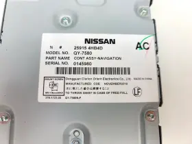 25915-4hb4d Infiniti 15-19 Q50 Navigation Driver Assist Gps Control Unit Module Assy Oem #3
