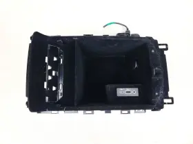 96910-6hl0a Infiniti 20-23 Q50 Center Console Storage Box Compartment With Usb Aux Module Oem