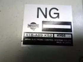A18-a89-k52 Infiniti Engine Control Module J30 1993 3.0l V6 Ecu Ecm Computer Unit Oem #3