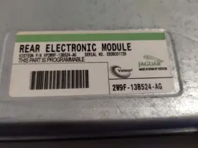 2w9f-13b524-ag Jaguar Oem Rear Electronic Module 2w9f13b524ag 2004 To 2007 Xj8 Xjr Vdp X350 #2