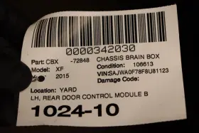 C2d27884 Jaguar 2013-2015 Xf Xfrs Xfr-s Rear Left Side Door Control Module Unit Oem #3