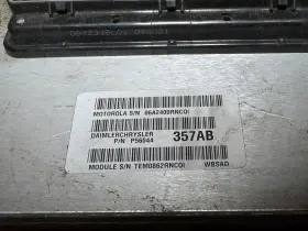 56044357ab Jeep 2002 Grand Cherokee 4.0l Ecu Engine Control Module #3