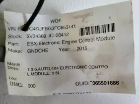 P05150987ab Jeep 590-08412 2015 Grand Cherokee Dodge Engine Computer Unit Ecu Pcm Ecm Pcu #2