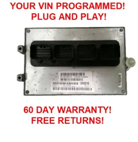 P68103708 Jeep 68103708 2012 Liberty 3.7l At Engine Computer Inch Your Vin Programmed Ecm Pcm