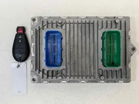68258531aa Jeep Fits 2016 2017 Cherokee 2.4l Ecm Engine Control Module W Key