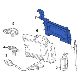68301656ad Jeep Oe For Gladiator 2021-2023 Engine Control Module Ecm Bracket