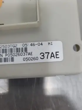P05026037ae Jeep 06-07 Liberty Front Right Dash Body Control Module Bcm Oem #2